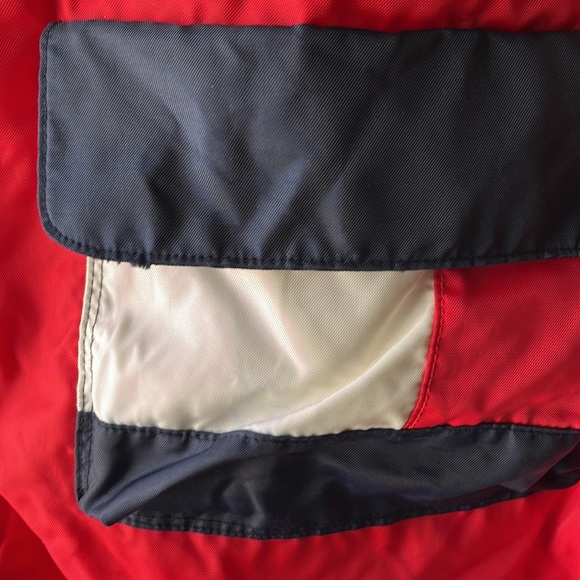 Tommy Hilfiger Canvas Tote Book Bag, EUC - Picture 5 of 14